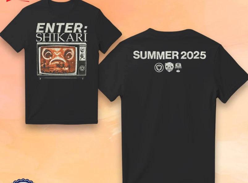 Enter Shikari Goldfish TV Summer Tour 2025 T-Shirt T S