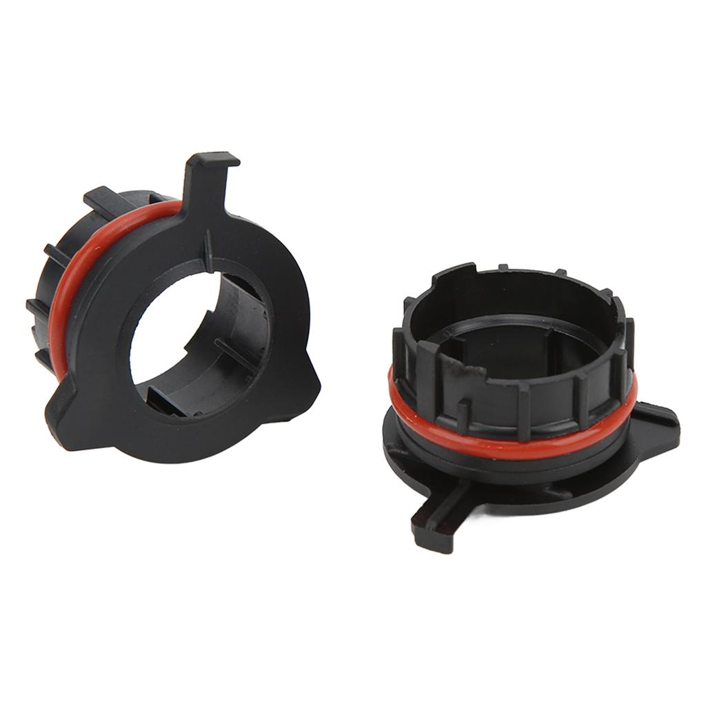 2 pièces Adaptateurs d'ampoule 100W Durables Opération Simple Douilles Porte-ampoule pour Ampoules H7 Phares LED