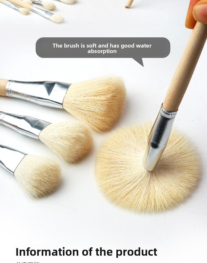 11PCS Boutique Soft Head S Pen Wool Brush Brush Gold Painting Special Process 11 Models Watercolor Oil Painting Paint Pen