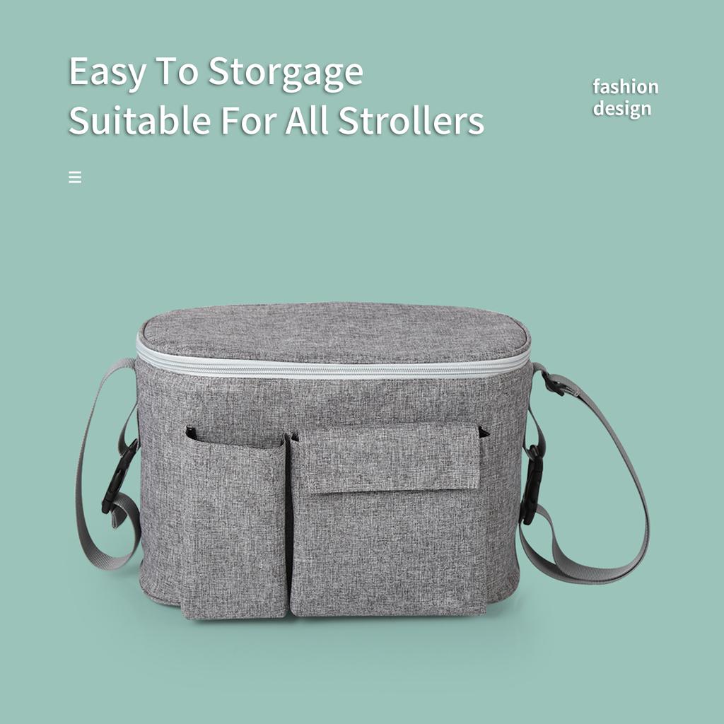 Multifunktionale Wickeltasche, staubdichter Baby-Rucksack mit abnehmbarem Schultergurt, leicht und