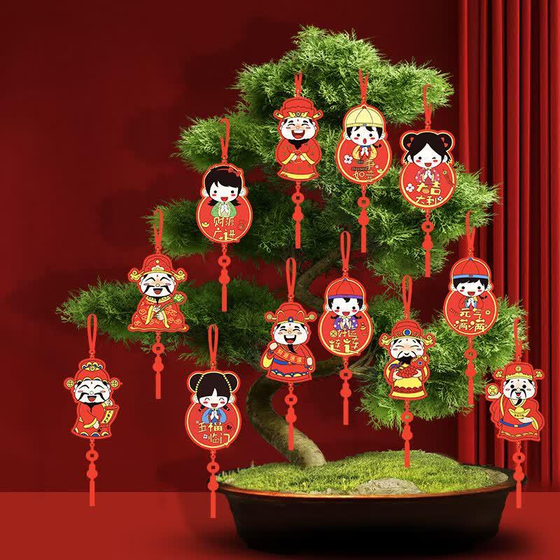 Chinese New Year Prosperity Tree Hanging Ornaments