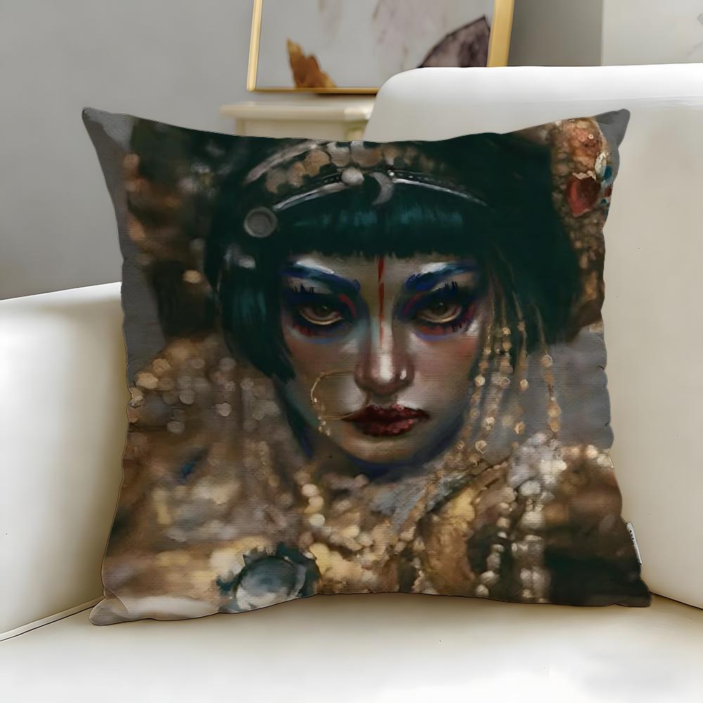 animated series Love Death Robots Cushion Cover Soft EasyWash Pillow Case Versatile for Couch Bed Travel and Office
