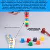 Quick Stacking Cup Game 20 Challenges Color Cognition Children's Puzzle Hammering Gopher Party Game Toys for Kids Competition