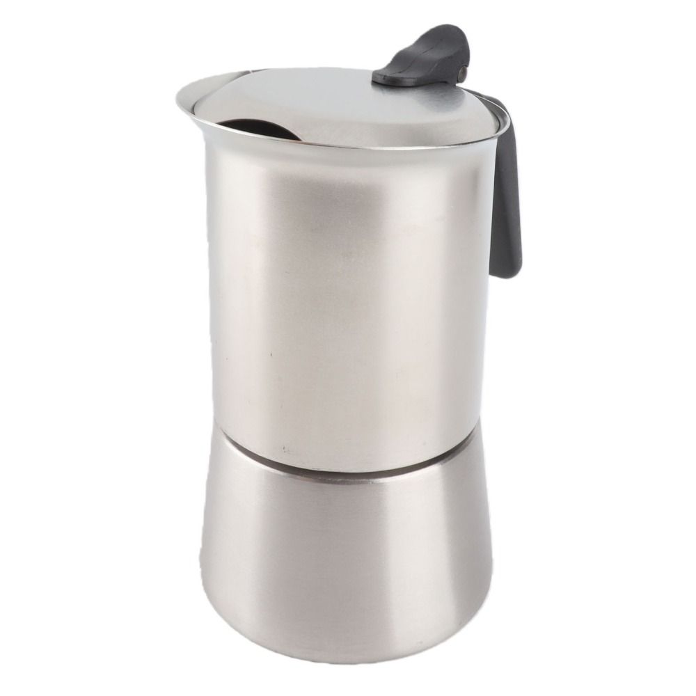 304 Stainless Steel Moka Pot 200 Ml Capacity Hand Brewed Coffee Pot  Coffee Brewing