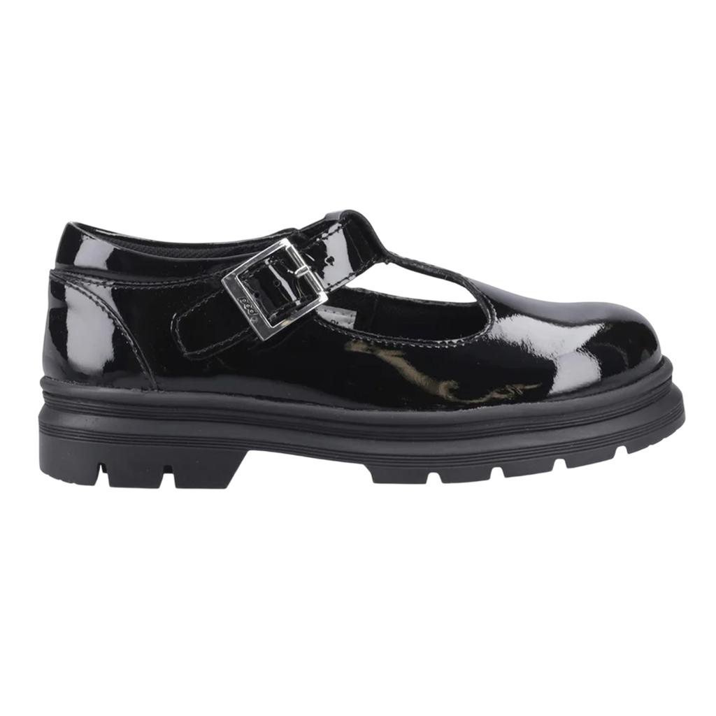 POD Girls Emilie Leather School Shoes