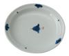 Hasami Ware, Hikari Tamagama Small Plates, Set of 3, Chidori Pattern, 323768