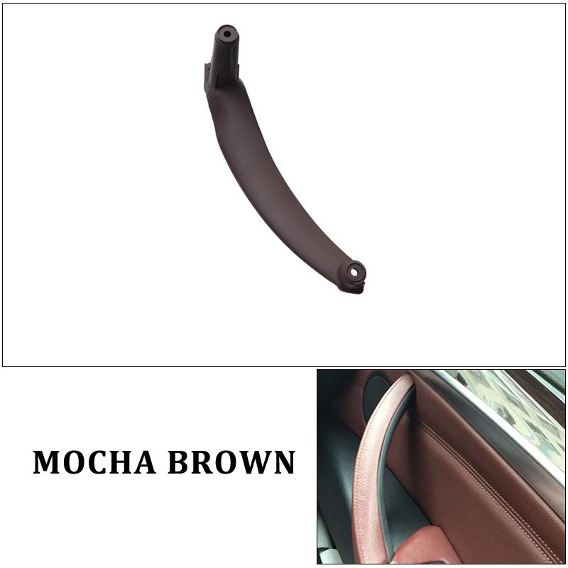 

LHD RHD Inner Door Pull Handle for BMW X5 X6 E70 E71 2007-2013 Inteior Replacement Parts Mocha Brown Front Right