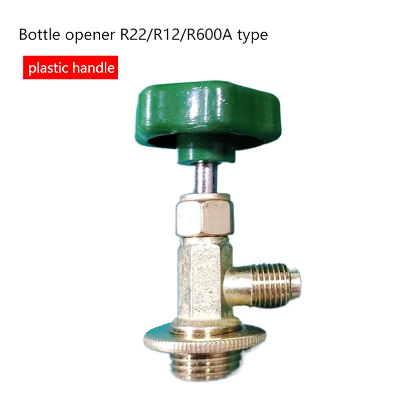 Refrigerant Recharge Hose Air Ac Conditioner Con Conditioner Gauge Charge Recharge Measuring Hose Dispensing Valve Bottle Opener