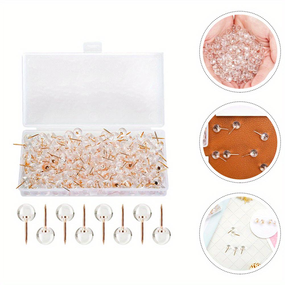 100PCS Multi-function Push Pin Convenient Pushpins Replaceable Thumb Tacks Home Supply For Wall Pushpins For Cork Board Office