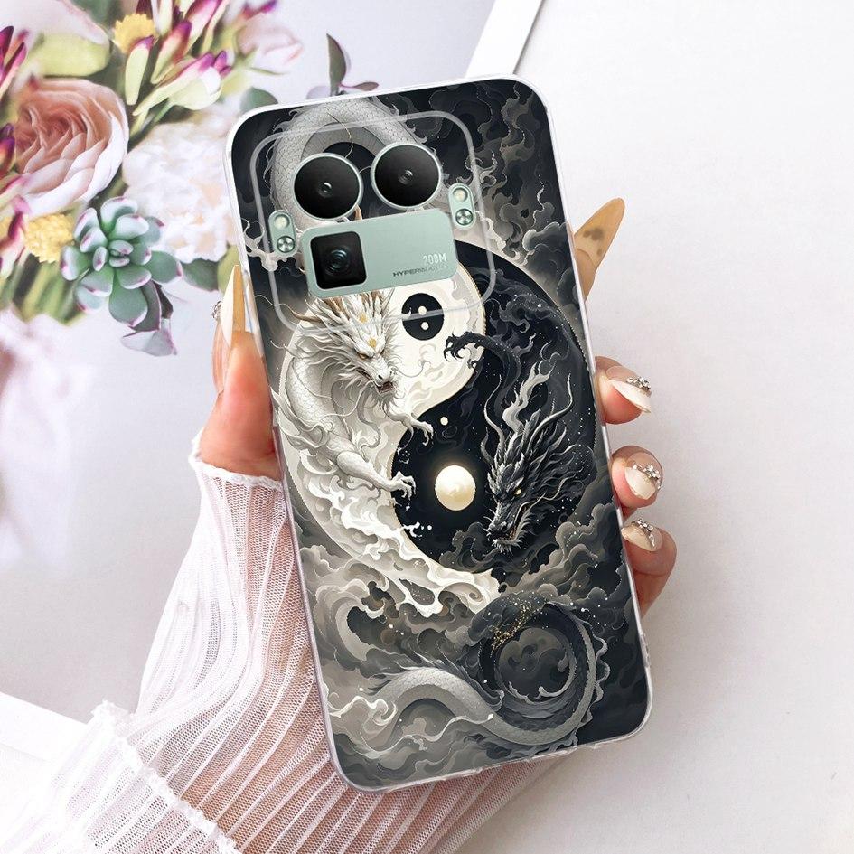 For Realme GT8 Pro 2025 Case RMX5210 Popular Flower Bowknot Soft Slim Silicone Back Cover For Realme GT 8 GT8 RealmeGT8 5G Coque