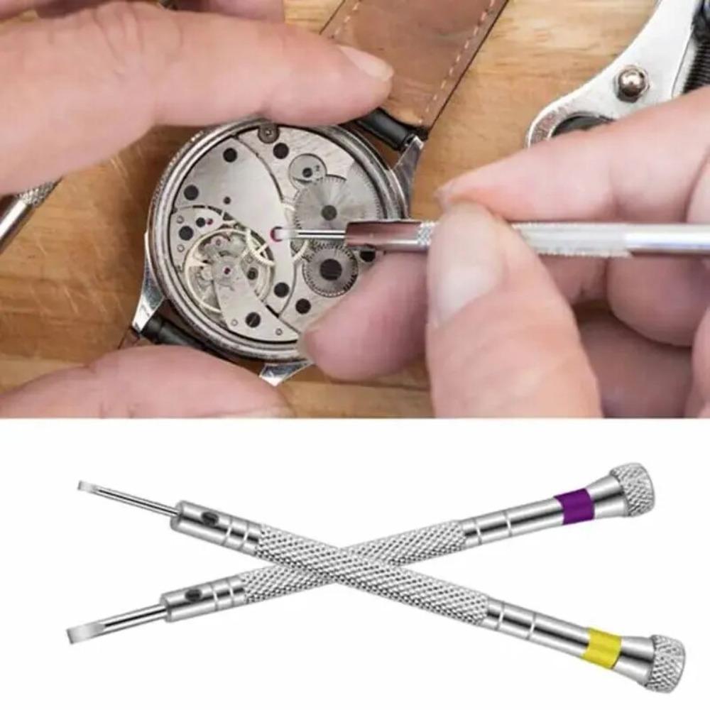 1/13pcs Precision Screwdriver 0.6-2.0mm Watch Repair Tool  For Home Watch Eyeglasses Jewelry Repair