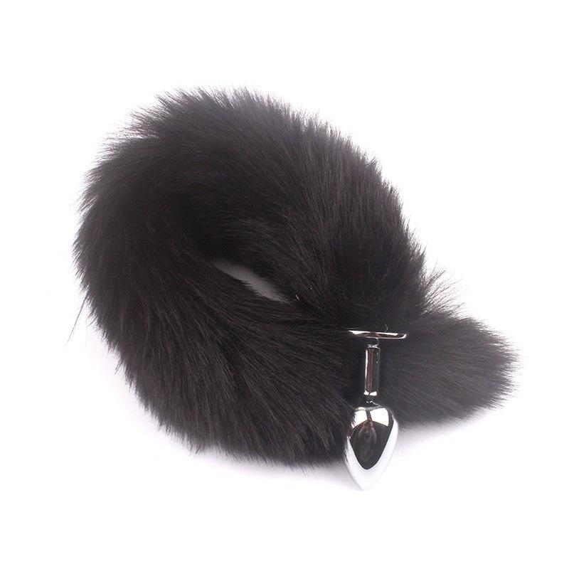 Fox Tails Anal Plug Metal Anal Sex Toys Butt Plug Sex Games Role Play Cosplay Toys Men And Women Sex Toys