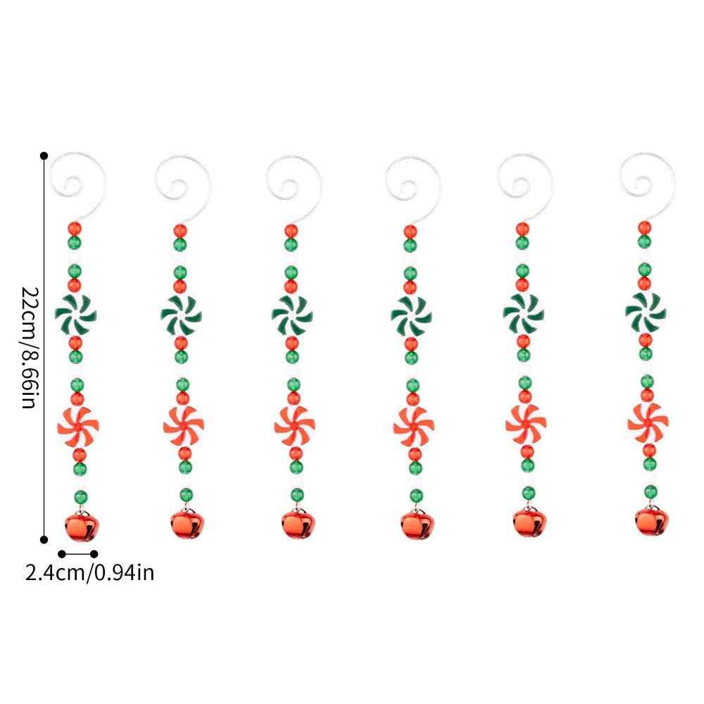 

Noel Gifts PVC Christmas Tree Decorations Lollipop Design DIY Hanging Candy Ornaments Christmas Decor Wedding Party
