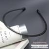 Trendy Men's and Women's Pompadour Sports Headband for Face Washing