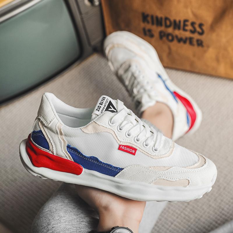 

Модельерская мужская обувь, растворяющаяся толстая обувь, повседневные кроссовки, мужские трендовые кроссовки на платформе, массивные кроссовки, прогулочная обувь 39