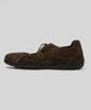 [WETHEROAD] Lazy Suede Racing Sneakers Washed Brown WTRD3116