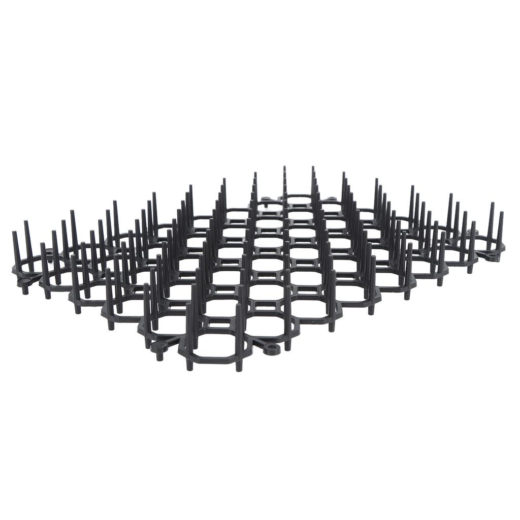 12Pcs Cat Deterrent Mat Anti Cat Dog Network Indoor Outdoor Repellent Training Plastic Spike Mat