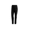 Neo Logo Slim Fit Casual Sports Pants Women Bottoms Black FU0218