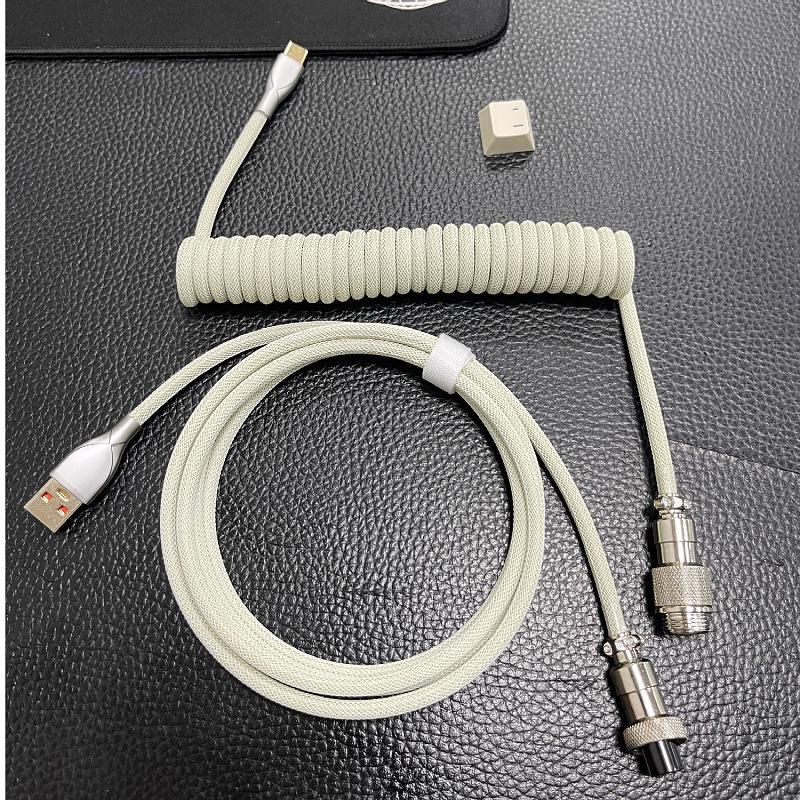 Custom USB 8K Mechanical Keyboard Cable with Magnetic Switch and Aviation Connector for Gaming