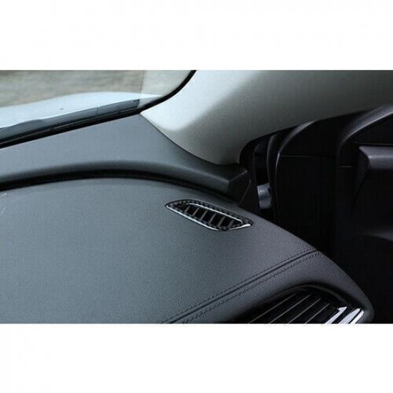 For Buick Regal 2018-2020 Real Carbon Fiber Dashboard L&R Air Outlet Vent Trim
