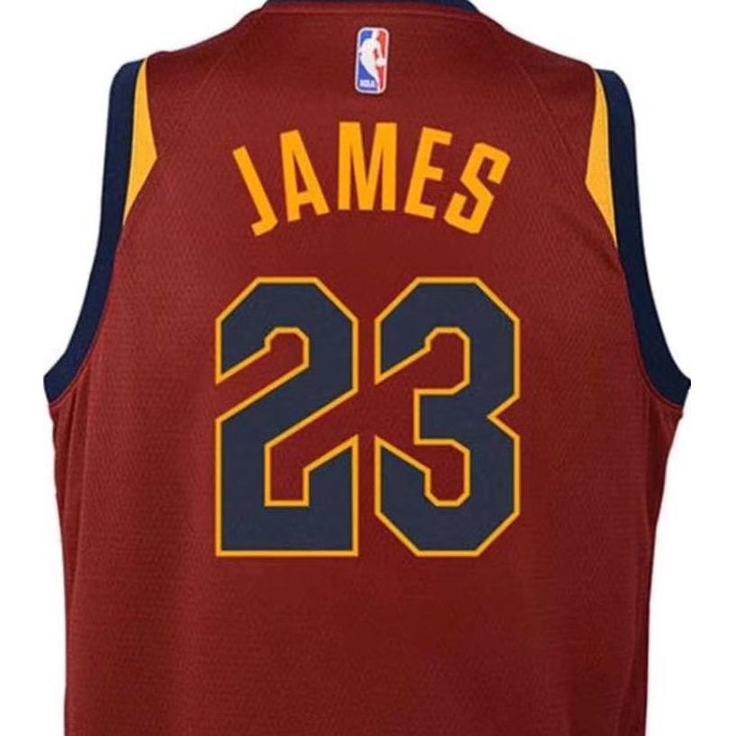 Nike Maillot de basketball NBA col V Lettre Numéro Brodé Homme maillot 9Z2B7BZ2P-JAMES