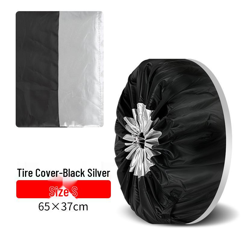 Car Tire Cover and Storage Bag for Spare, Snow, and Drift Tires