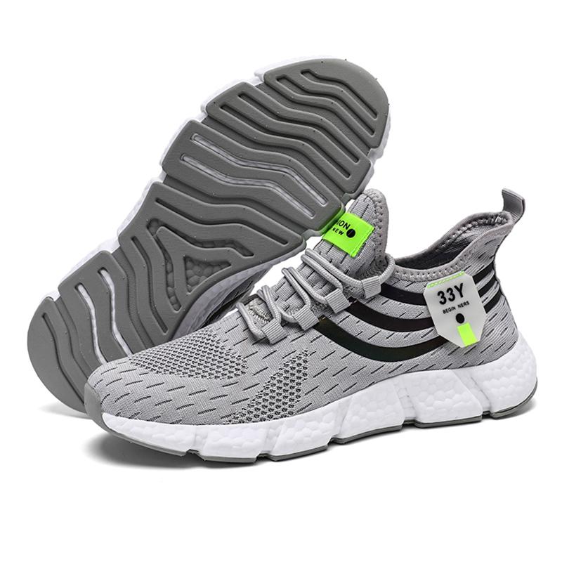 Men Casual Sports Shoes Breathable Lightweight Sneakers Outdoor Comfortable Tennis Running Shoes Male Vulcanized Shoes