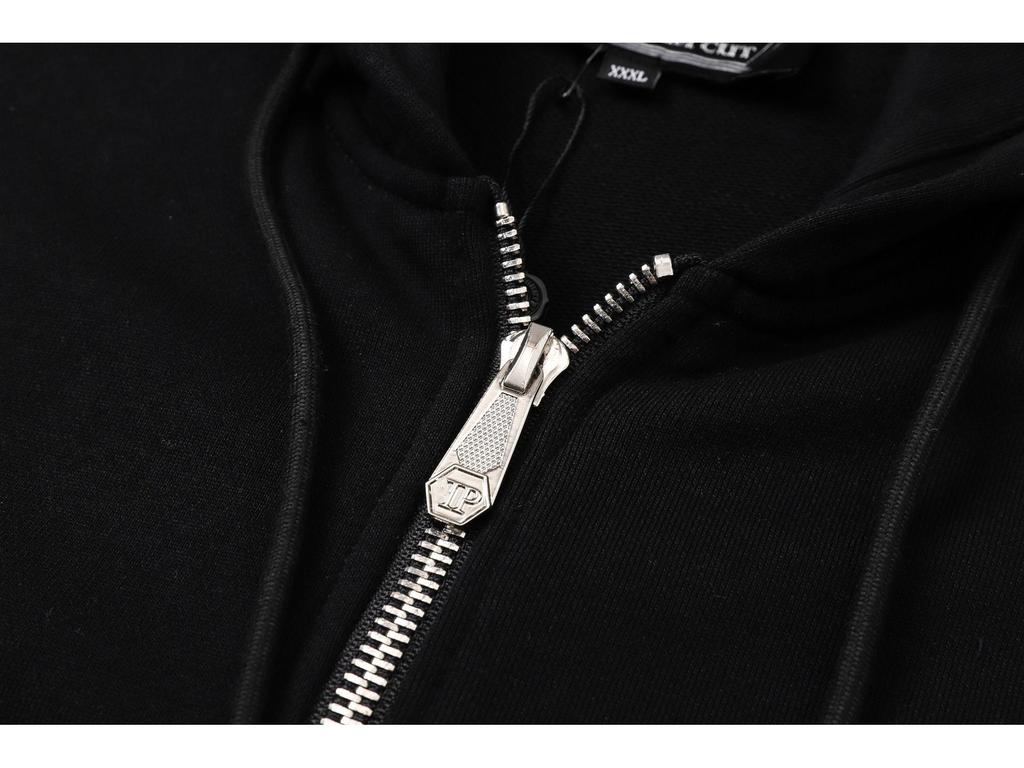 Philipp Plein European & American Street Fashion Skull Zipper Men's Jacket