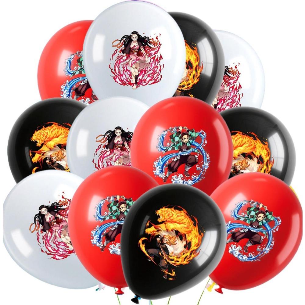 Anime Dämon Geburtstagsparty Dekoration Einweg-Geschirr Teller Tischdecke Becher Serviette Babyparty Kinder Partygeschenke Zubehör