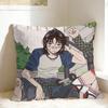 Mitsuki Koga Aya Green Yuri Pillow Cover Fashion Pillow Case For Sofa Bedroom Home Decor Design Pillowcases Gift