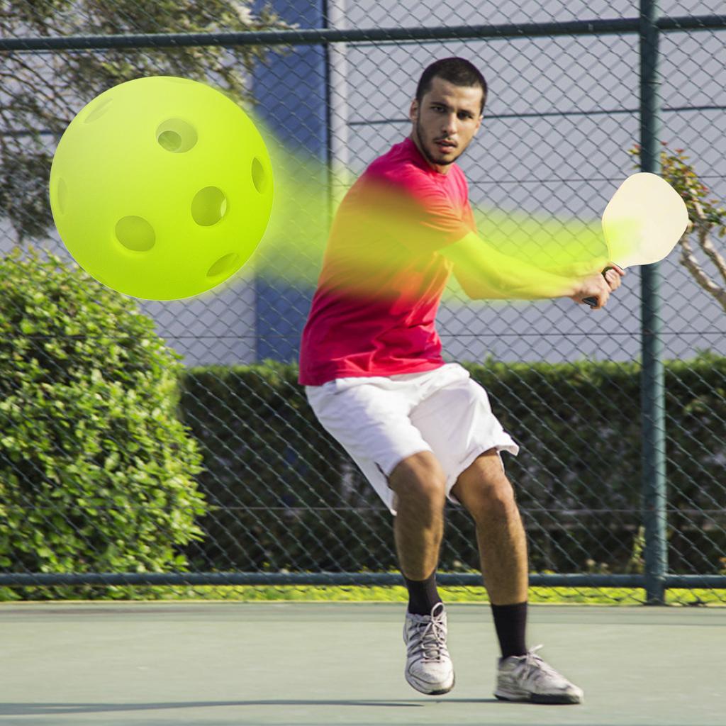 6 Packs 26 Holes Indoor Pickleball Balls for Indoor Courts