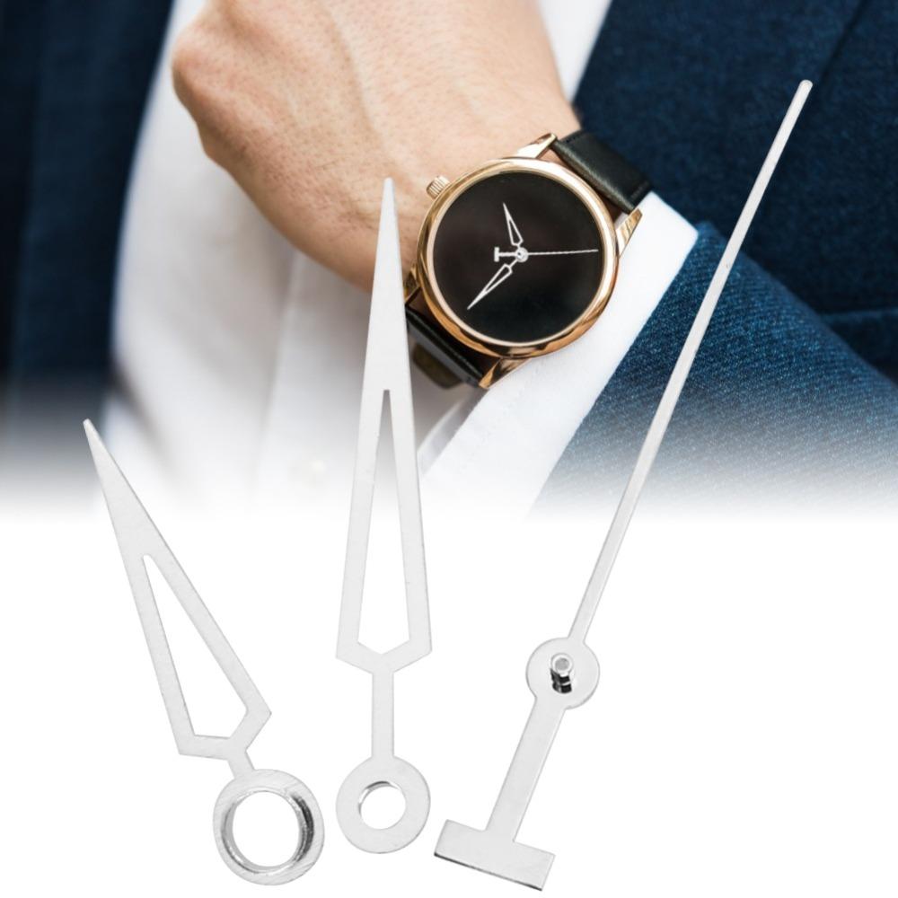 3Pcs Gold Watch Hands Metal Watch Accessory Durable Wristwatch Accessory Watch Repair