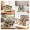 Wooden Eyeglass Stand Animal Shape Desk Creative Decor Gift