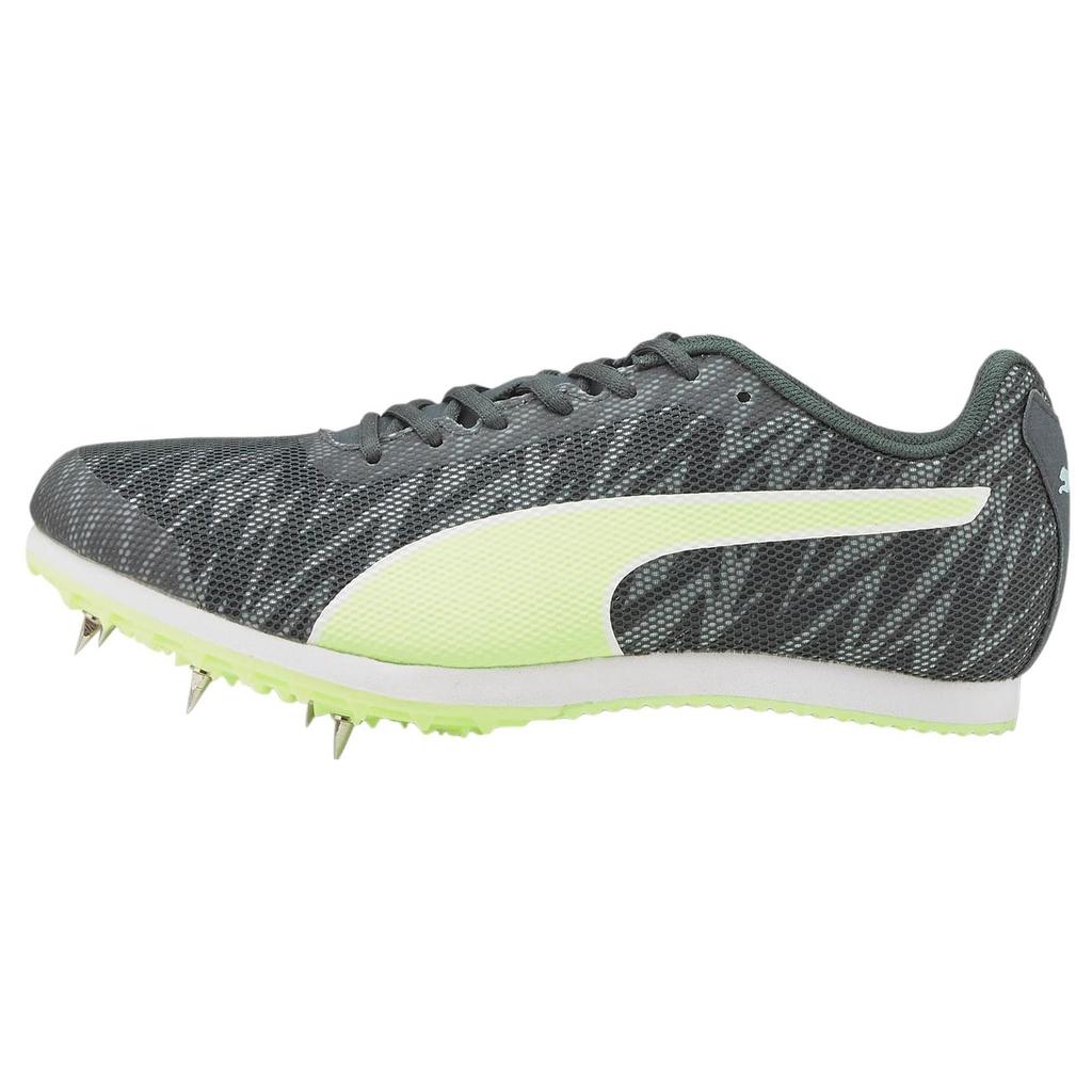 Puma Athletic Fabric Durable Wrap Balance Shock Absorption Low Top Training Running Shoes Unisex sneaker Gray Green 194478-03