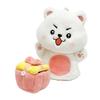 2pcs/set Surprising Frog Gift Bag Keychain Cute Plush Gift Ring Box  Festival Gift