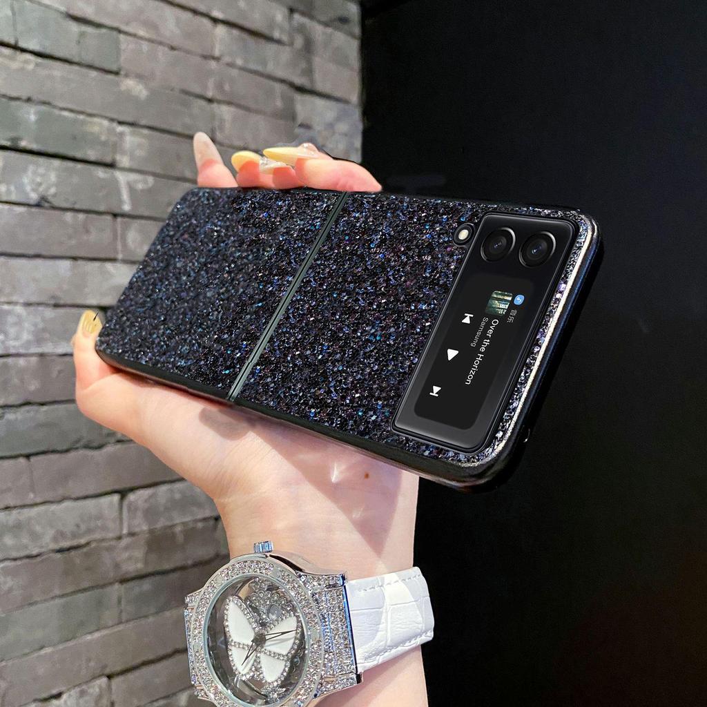 Top-Selling Galaxy Z Flip5 Protective Glitter Case - Anti-Fall, Foldable Screen Protection