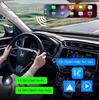4K HD 12 Inch Streaming Media Car Recorder Hicar&Carplay&Android Auto Wifi Car Navigation Video Rear View Recorder Dual Lens