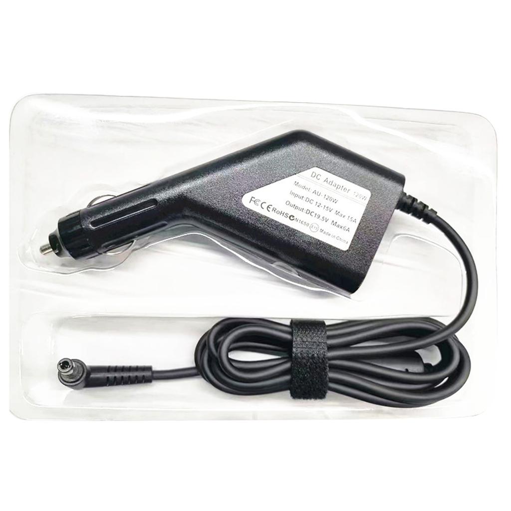 Nabíječka do auta pro notebook 19V 6.32A 120W Přenosný napájecí zdroj pro notebooky Asus FX50J FX63V 5.5x2.5MM