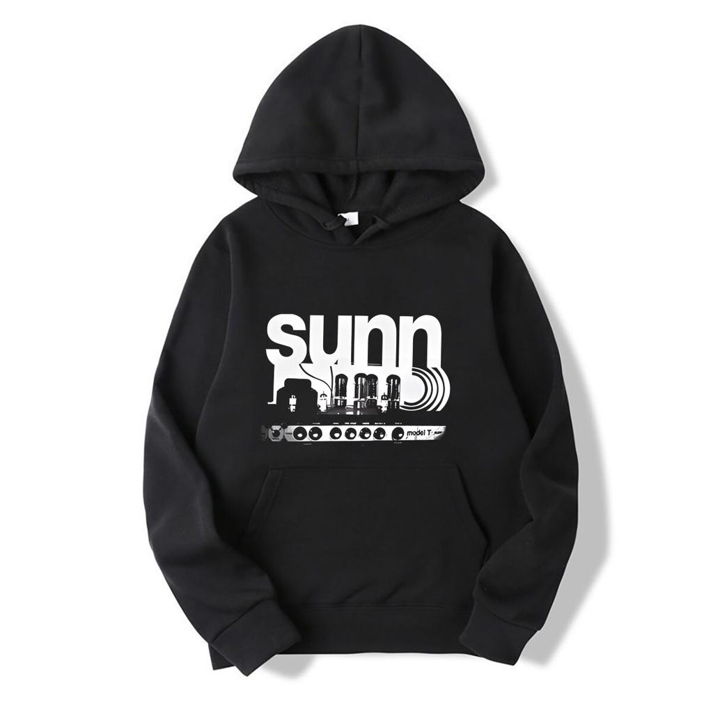 Sunn O Blacl hoodies Men Size S 4XL NL2671 long sleeves