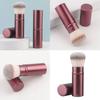 Travel Face Blush Brush Retractable Makeup Brush Blending Powder Brush Contours Brush Highlighter Brush Cosmetic Brush