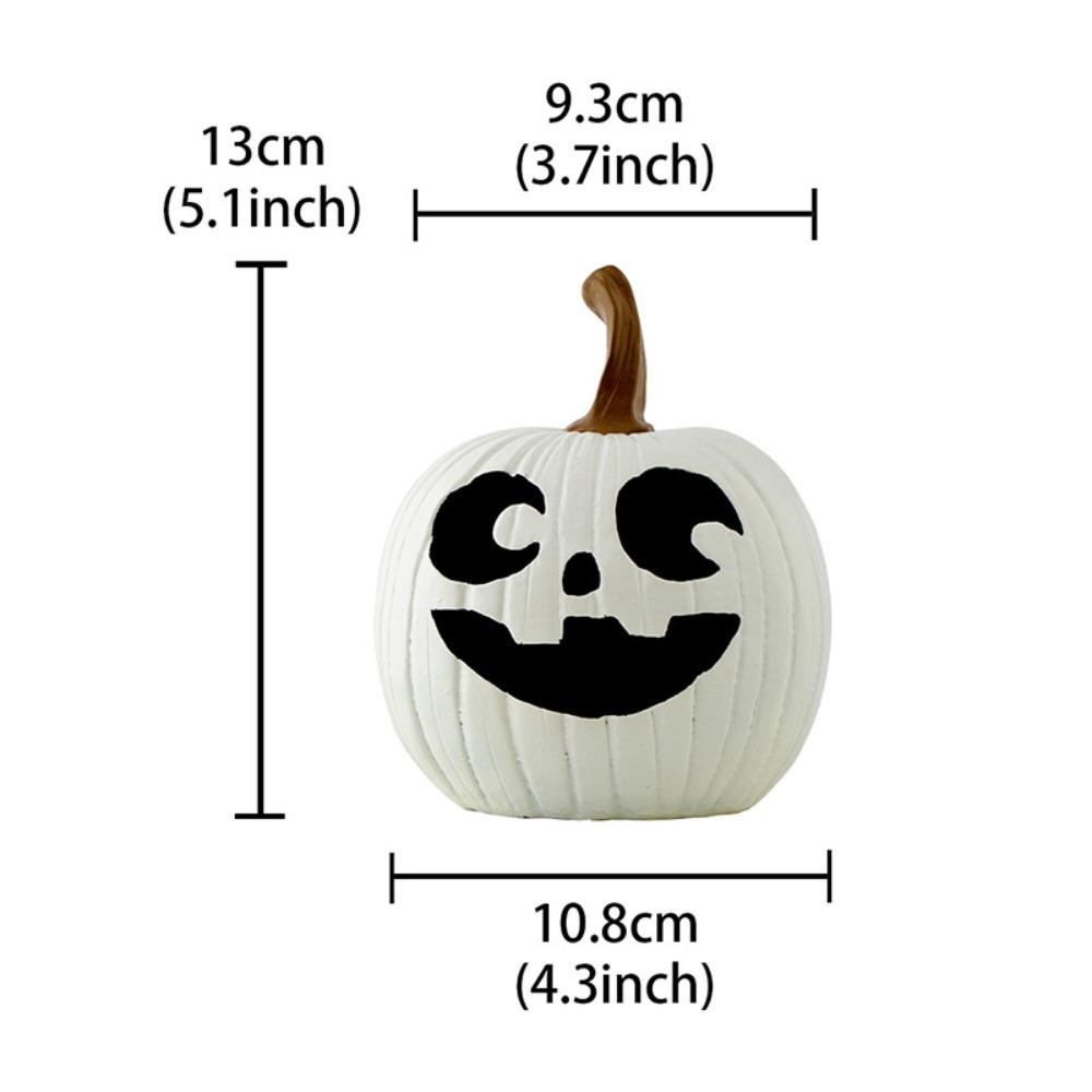 Multi-Color Harvest Festival Ornaments Hollow Pumpkin Statue Halloween Pumpkin Ornaments  Autumn