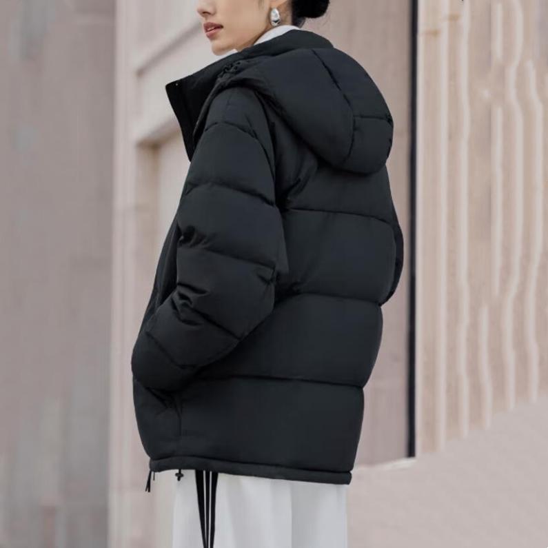 adidas Puffy Down Loose Long Sleeve Warm Down Jacket Unisex Outerwear KF8761