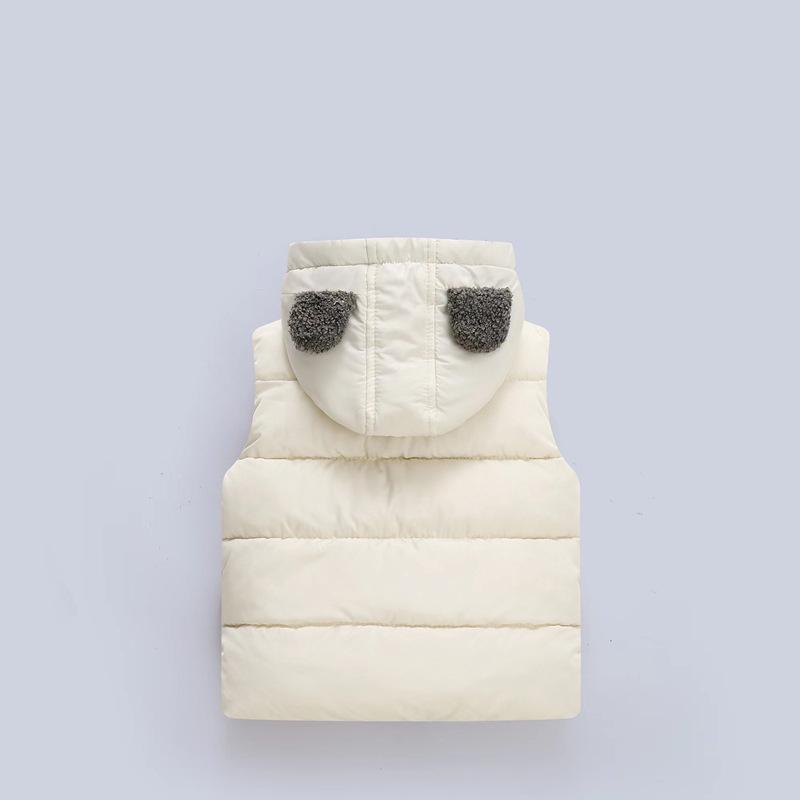 Boys' Cotton-Padded Jacket: Warm Korean-Style Kids' Autumn/Winter Zip-Up Top