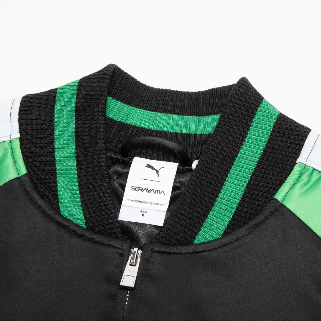 Puma X Kōyama Moto Collaboration SS24 Dragon Pattern Embroidered Jacket Men Jacket Black 626432-01