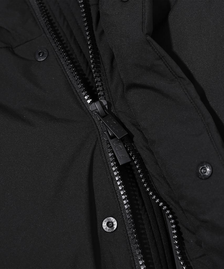 Ucla Unisex Alpha Light Long Padded Jacket [Black] (Uabdo82)