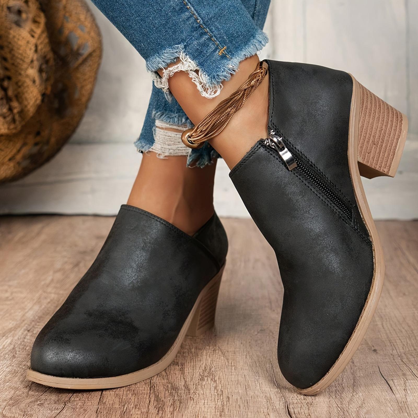 Женская обувь Повседневная и модная Однотонная обувь 39 чёрный 2270₽