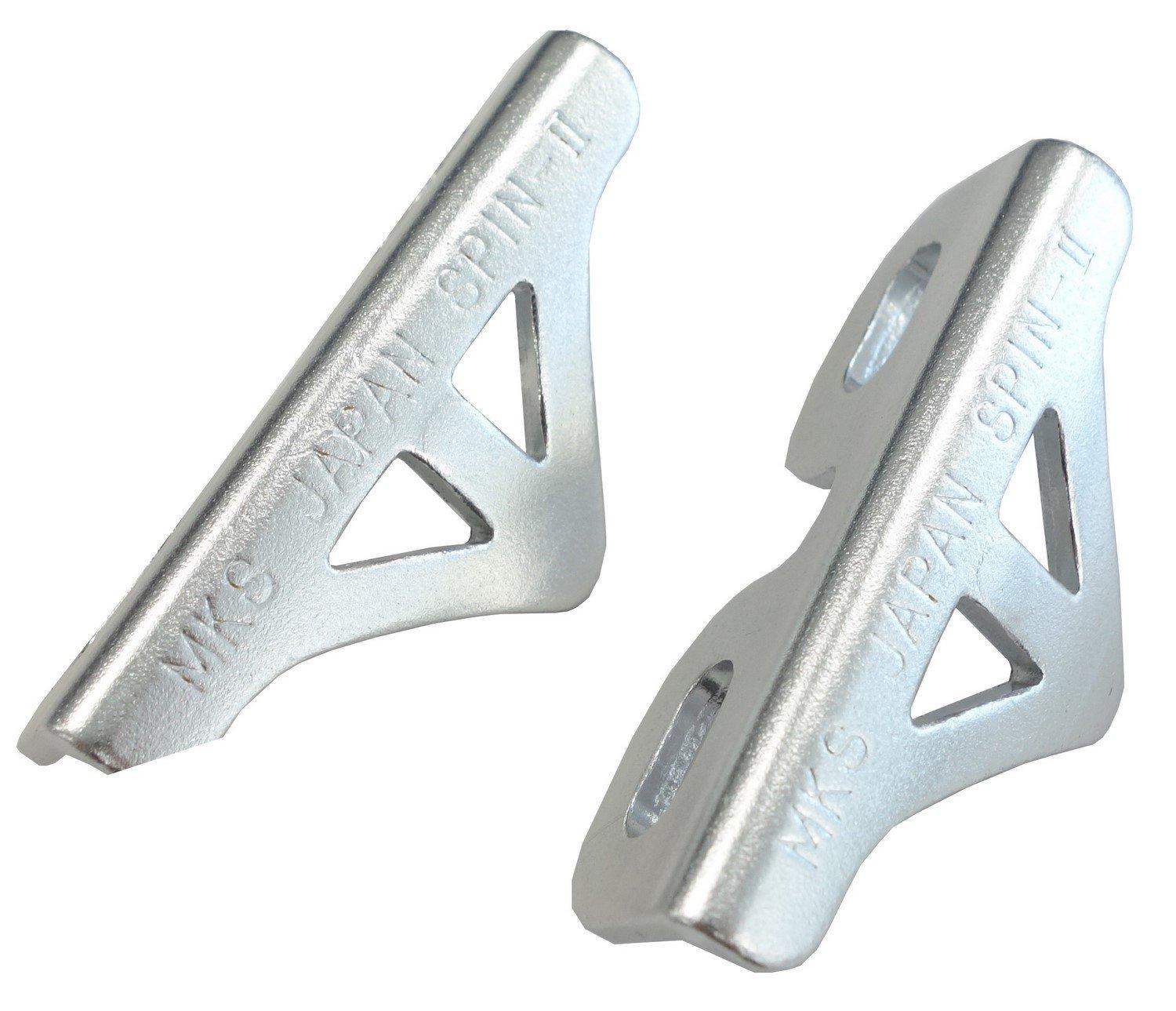 MKS Manufacturing Customizable kickback part Silver Aluminum (Mikashima Co., Ltd.) SPIN-2 (Spin 2)