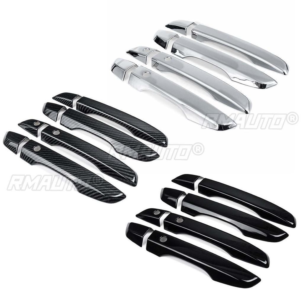 8pcs/Set 4 Door Handle Covers with Keyless Entry Exterior Door Handles Covers for Honda for Civic 10th 2016 2017 2018 2019