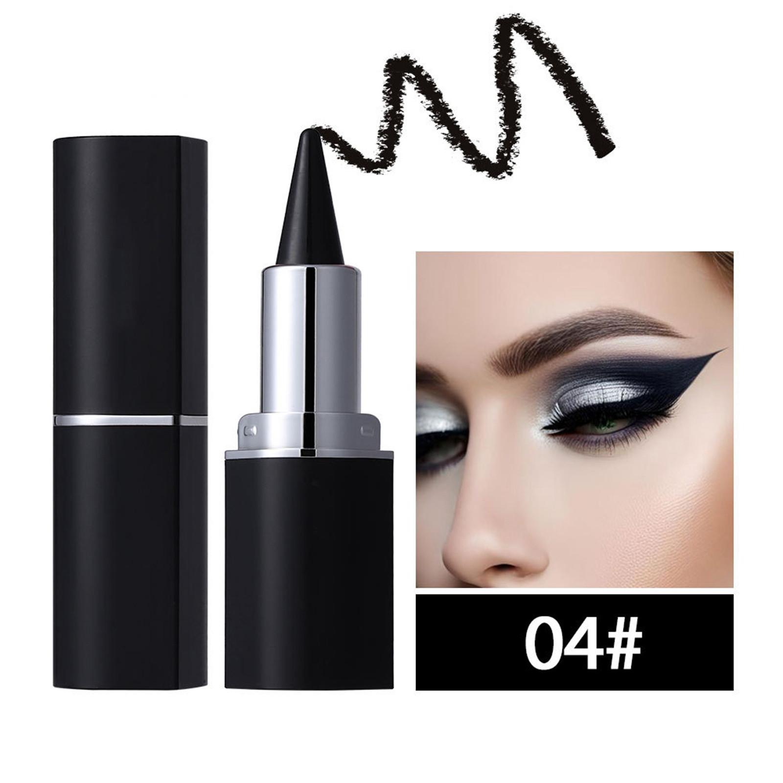 

Стойкая водостойкая быстросохнущая косметика для глаз с черным холодным наконечником, легко контролировать толщину. One Size