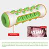 Bite Resistant Dog Toothbrush Non-slip Dog Teething Bones Rod Puppy Cleaning Toy  Pet Gift